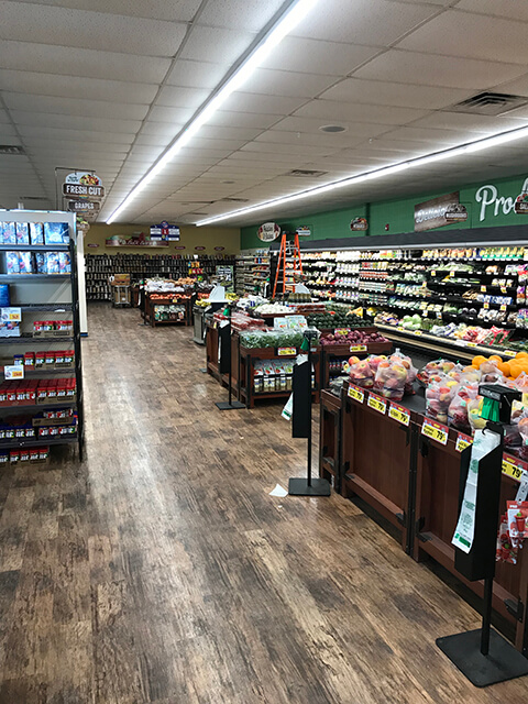 This is an image for the hero background of the Karns Quality Foods, New Bloomfield Addition page.