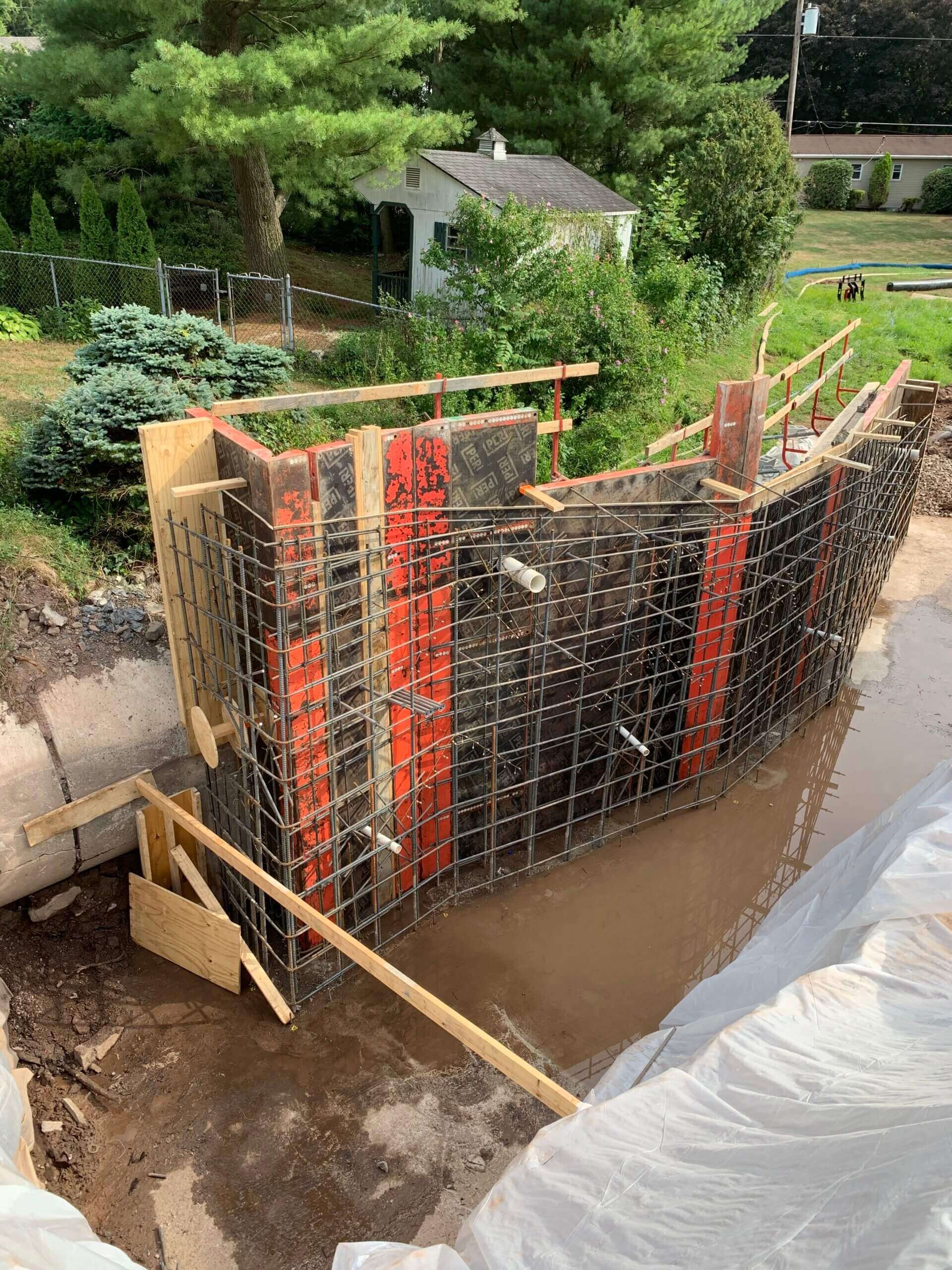 The Center Street Erosion Control Improvements Projects is another great example of all of our companies working together. Lobar Design and Engineering