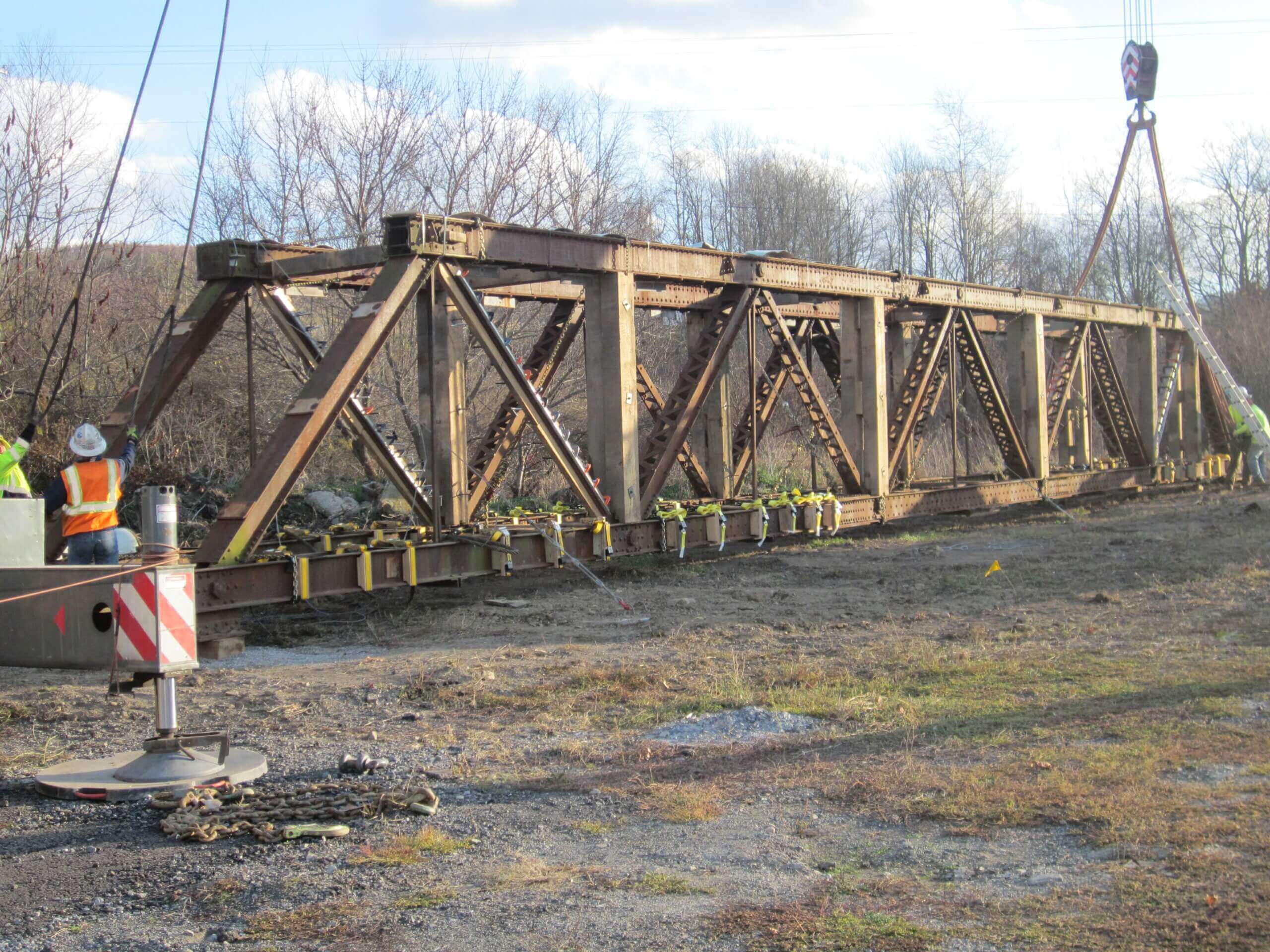 Howellville Road Bridge, by Lobar Associates
