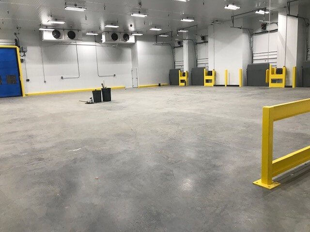 Complete design-build conversion of two building into refrigerated and freezer warehousing for the Sysco/Sygma Corporation in Harrisburg, PA.