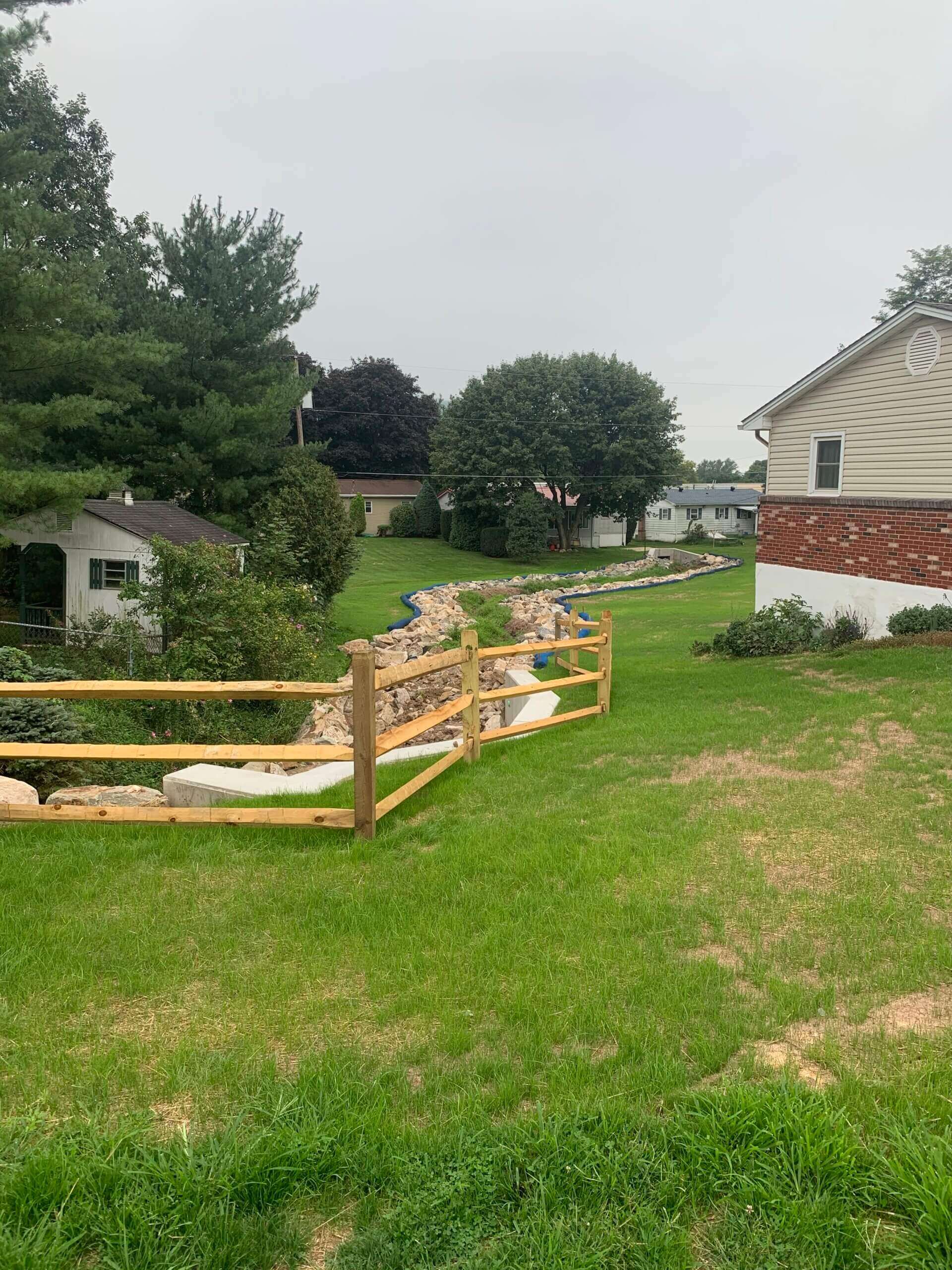 The Center Street Erosion Control Improvements Projects is another great example of all of our companies working together. Lobar Design and Engineering