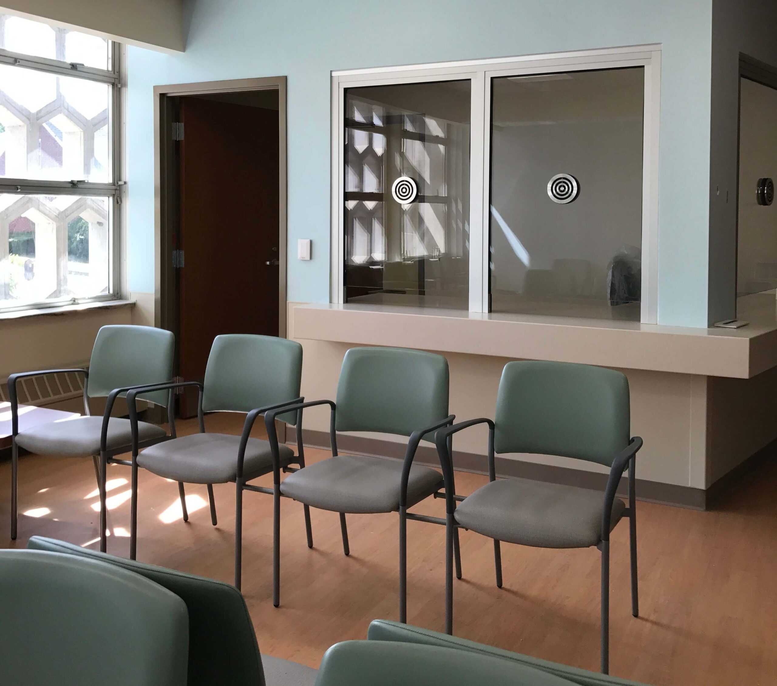 Total interior renovation of Drug Treatment clinic at UPMC PinnacleHealth’s Polyclinic facility by Lobar Associates