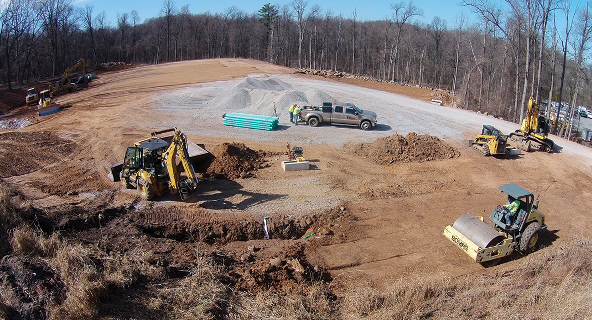 This is an image for the hero background of the Site Work page.
